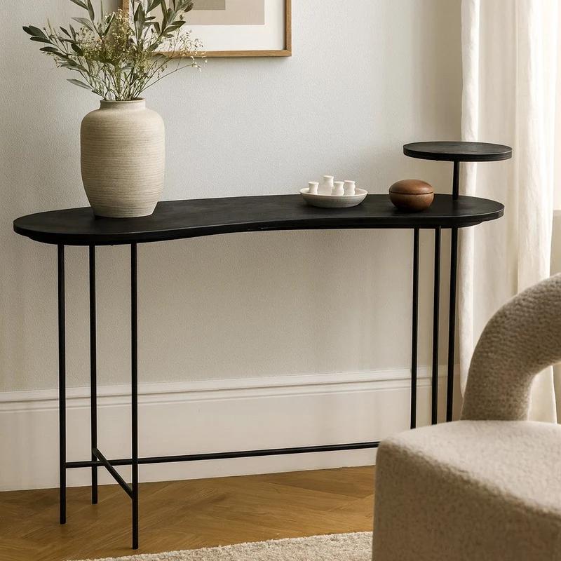 Console AMADEUS en fonte d'aluminium