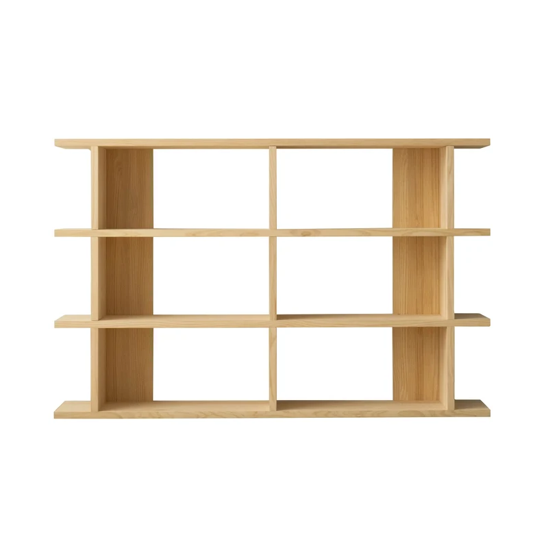 Montgó solid wood bookcase 180 x 115.2 cm