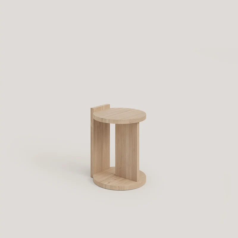 Solid wood table Comte, 40 cm
