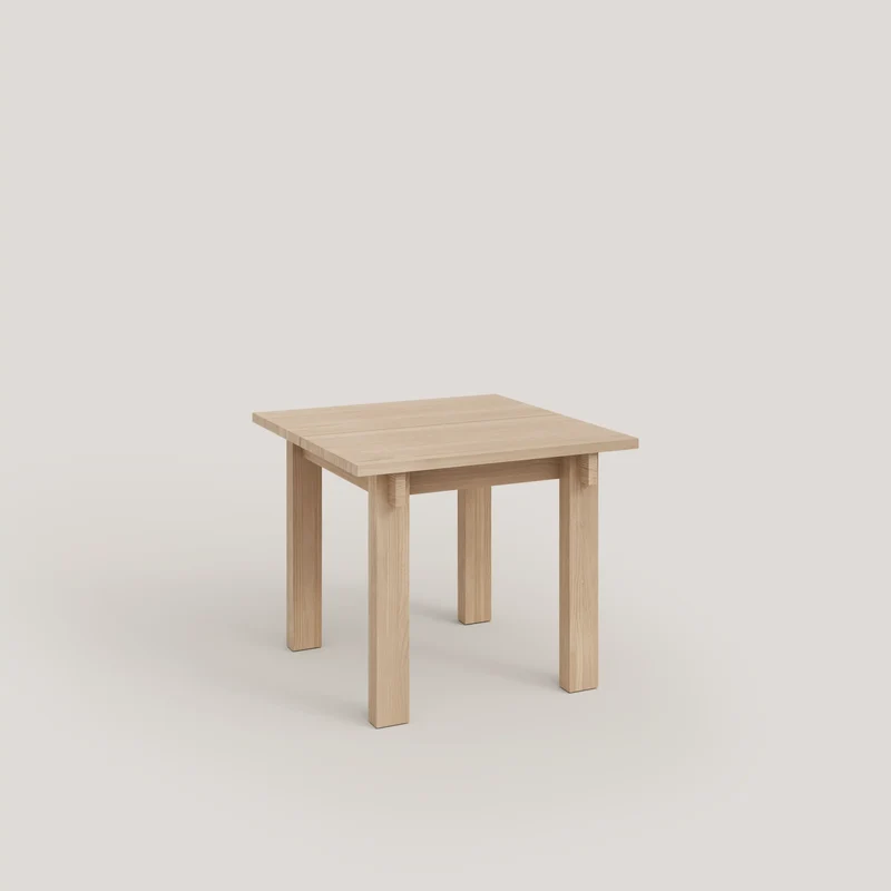 Pals dining table made of solid pine wood 90 x 90 cm