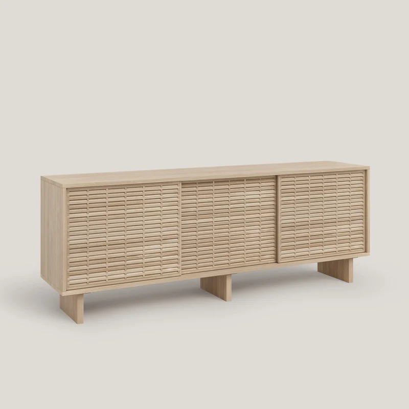 Pedrera sideboard in pine with 2 or 3 doors 180 cm