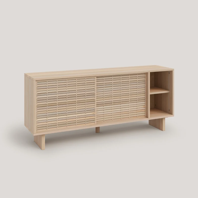 Sideboard Mahón in pine with 2 doors 150 cm