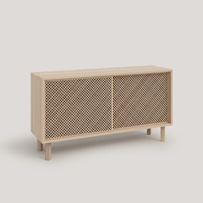 Granadella pine sideboard with 1 or 2 doors 120 cm