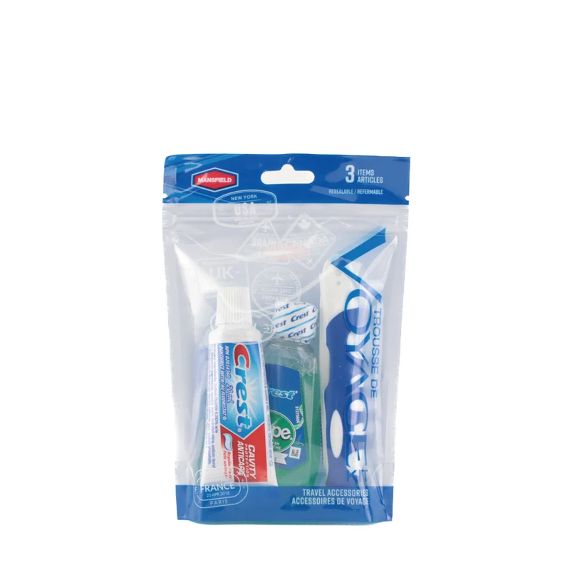 Travel Smart Mansfield oral care kit