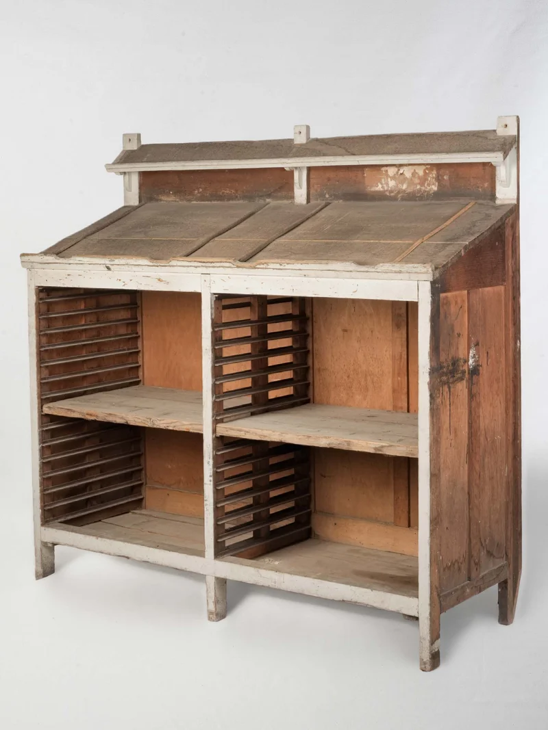 Antique Printing Workshop Cabinet - 60¾" x 61"