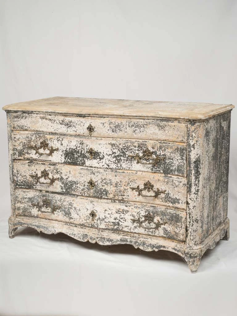 18th century French dresser w/ 4 drawers 52" x 24¾"