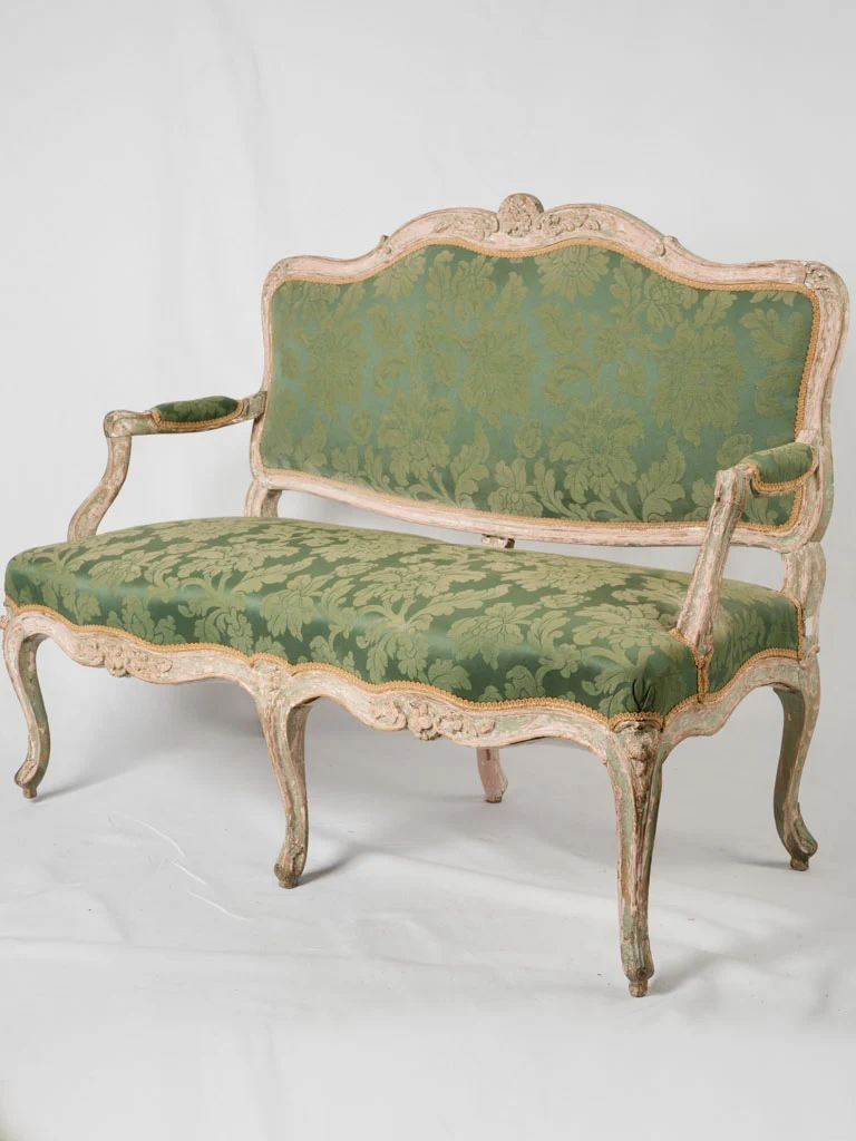 Louis XV period two-person settee 49½"