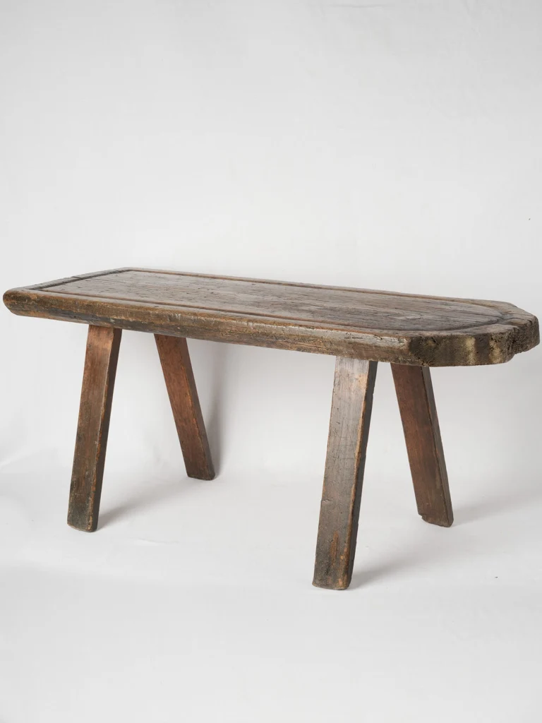 Antique cheese making table - French Alps - 45" x 17"