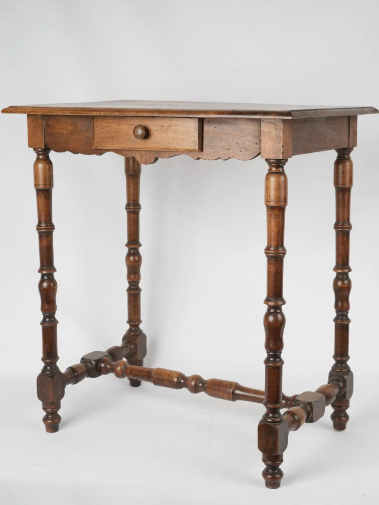 Small 18th century French side table w/ drawer