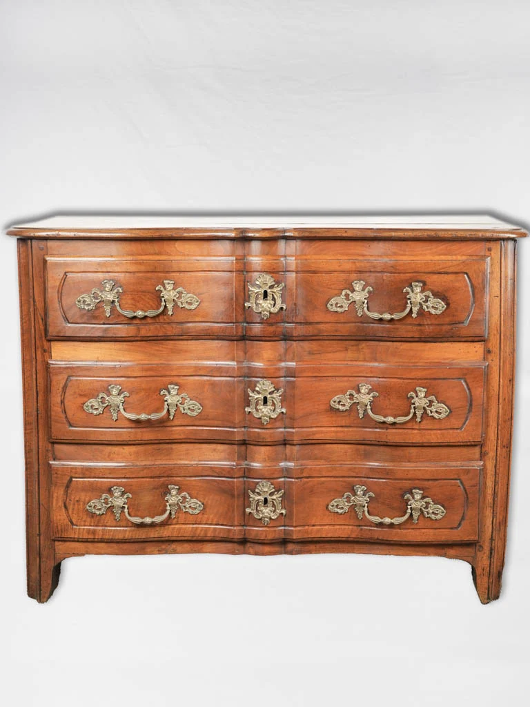 18th-century French Régence style commode "en tombeau" 39"