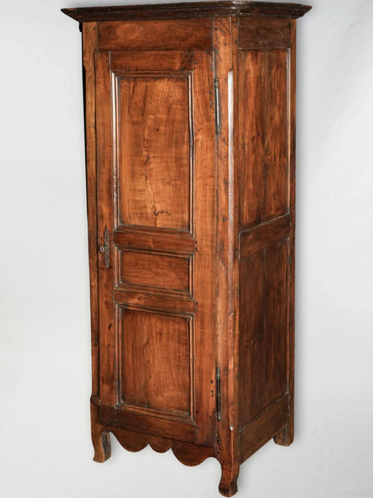 Antique Provençal Single Door Fruitwood Armoire - 70¾"