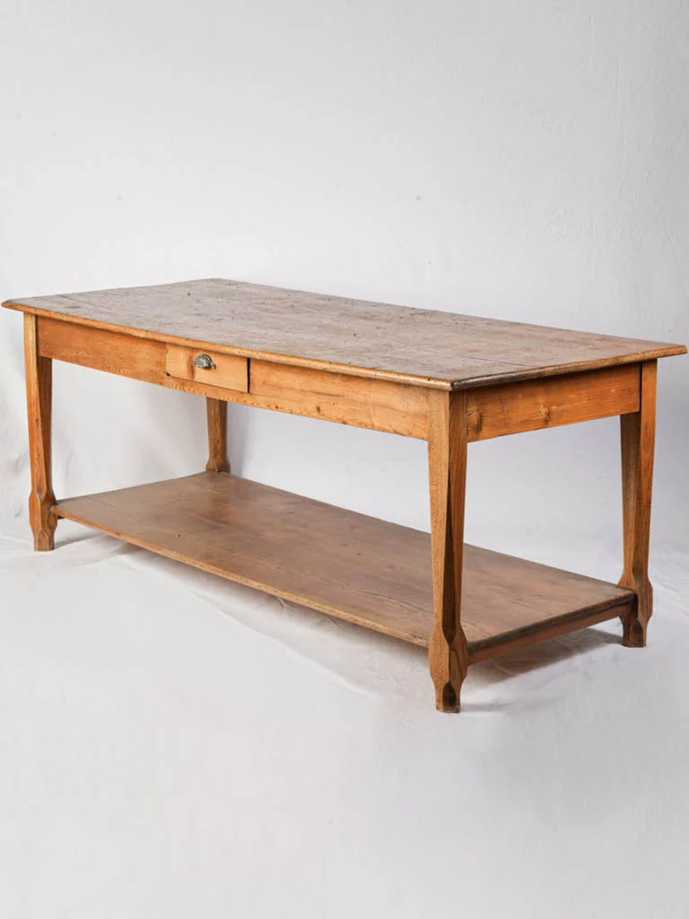 Early 20th-Century French Draper’s Work Table - 78¼"