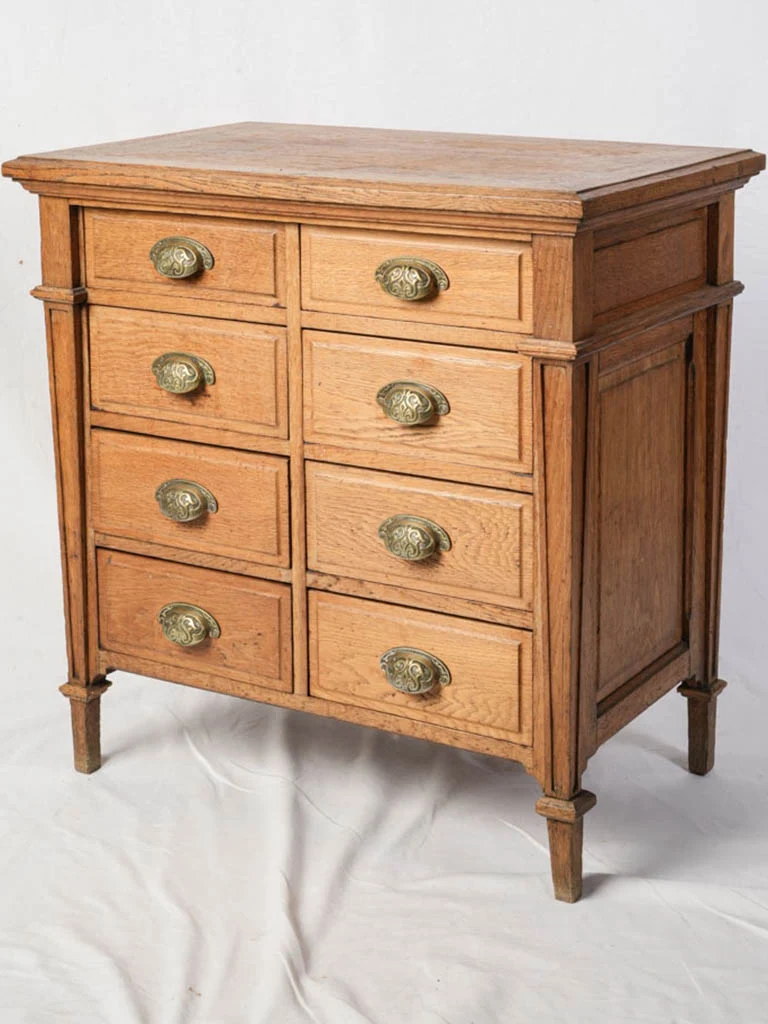 Compact French Oak Chest of Drawers c.1930 - 32"
