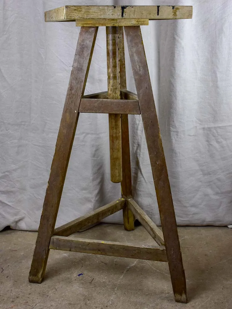 Antique French sculptor's table