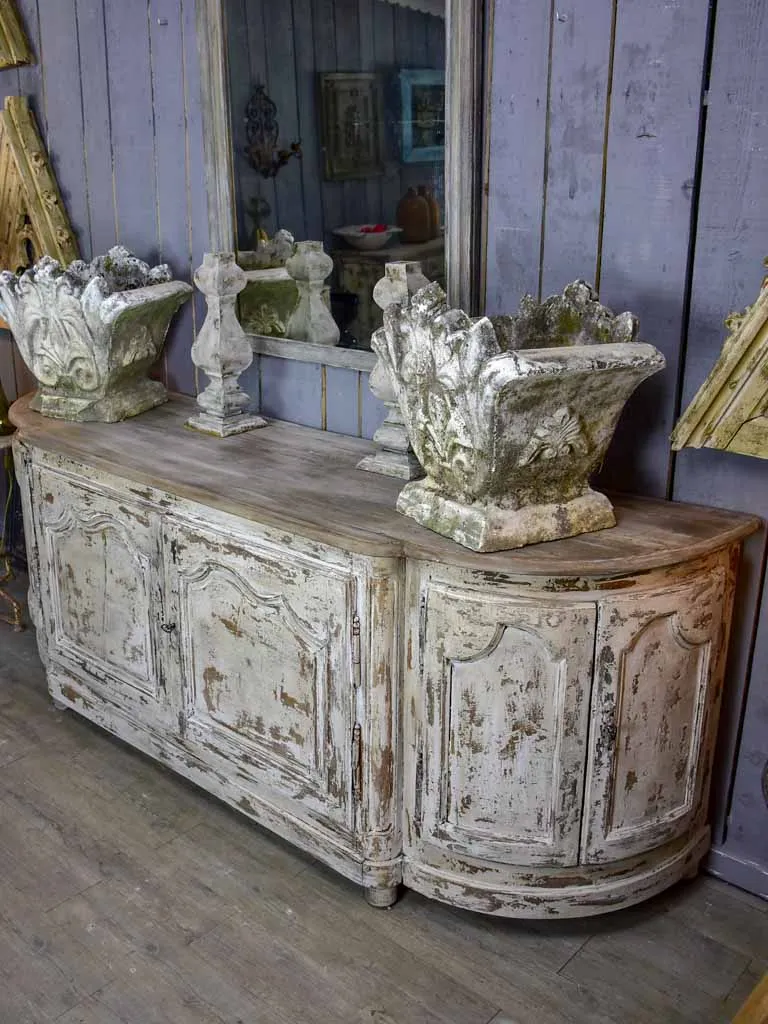 Large 18th century French oak enfilade