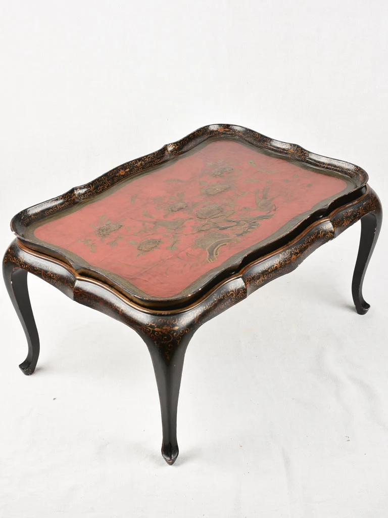 Chinoiserie coffee table - early 20th century 35½"