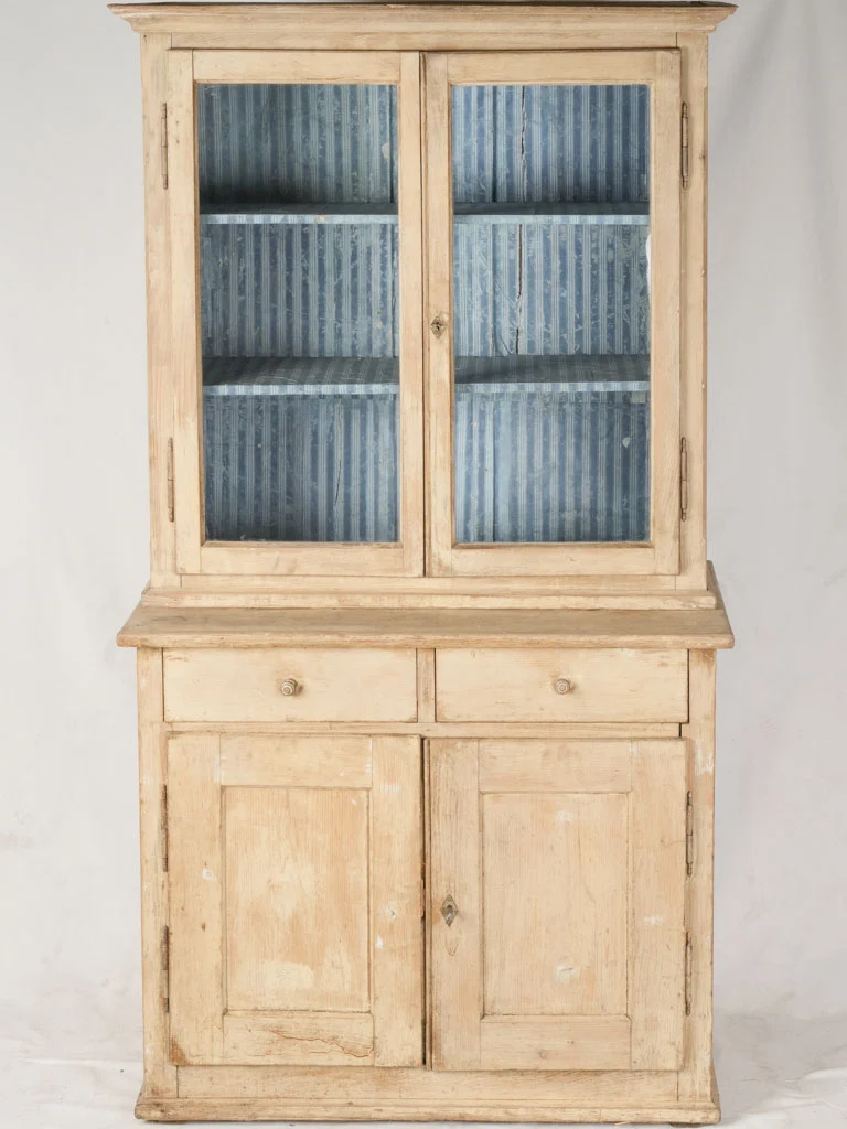 Petite 19th-Century French Country Style Hutch - 77½"