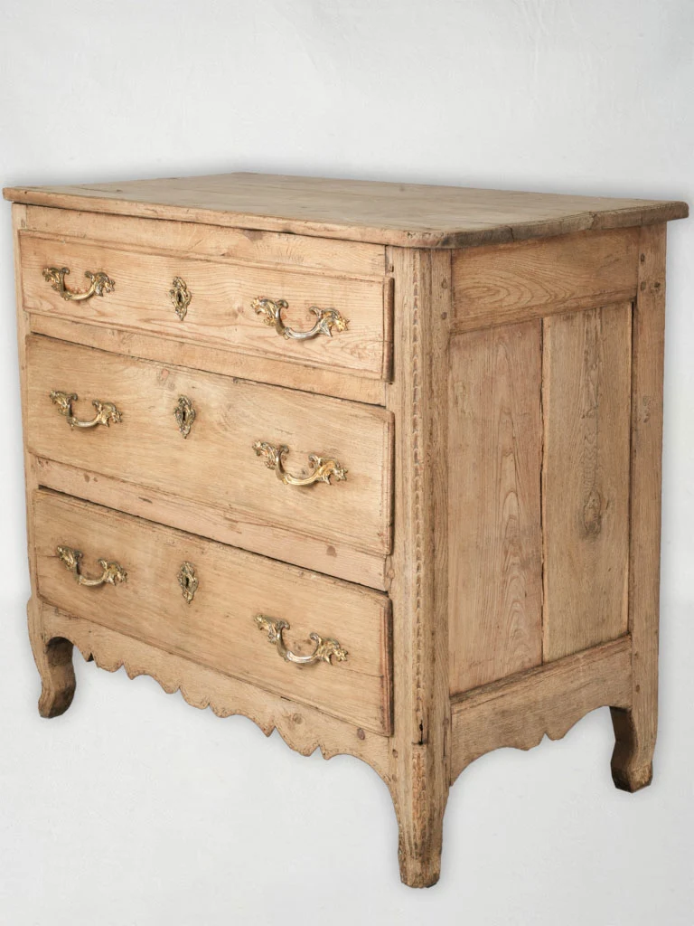 Late 18th-century French Oak And Walnut Commode 43¼" x 22¾"
