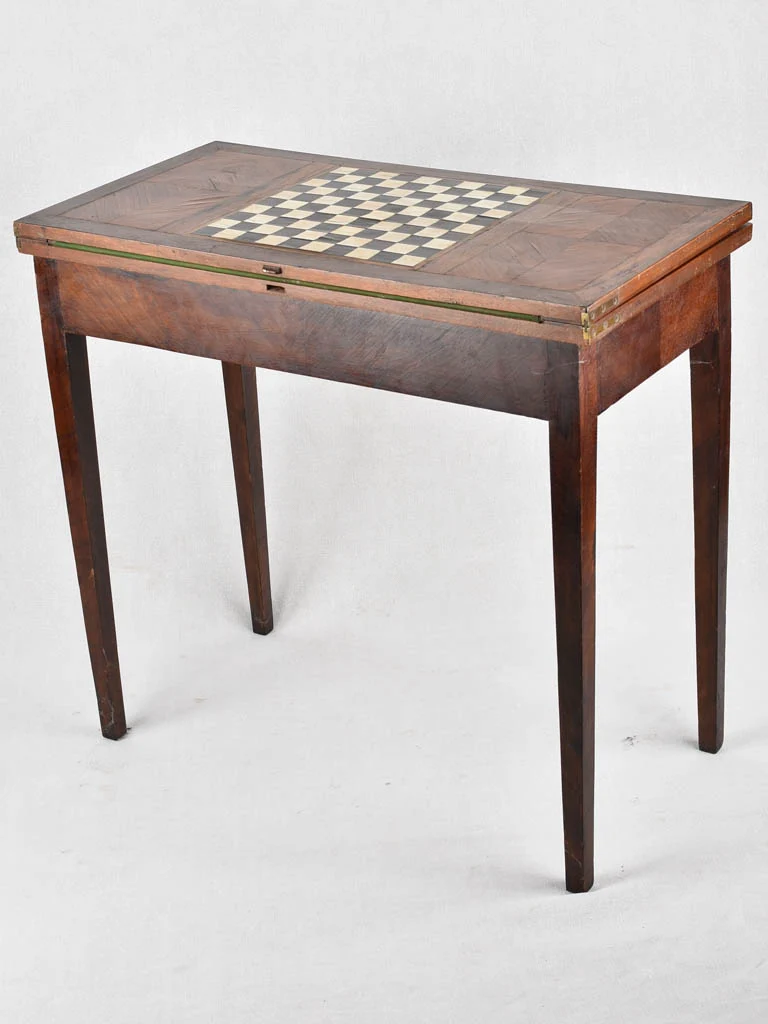 Games table, chess & cards,18th-century