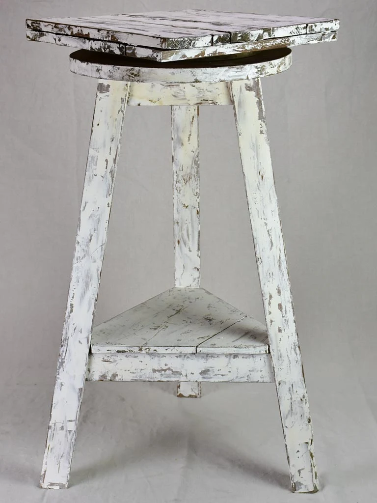 Early twentieth century French sculptor's table with turn table (3 available) 39¾"