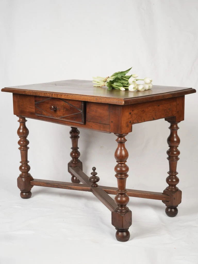 Late 17th-Century French Walnut Louis XIII Table - 29¼" x 39¾"