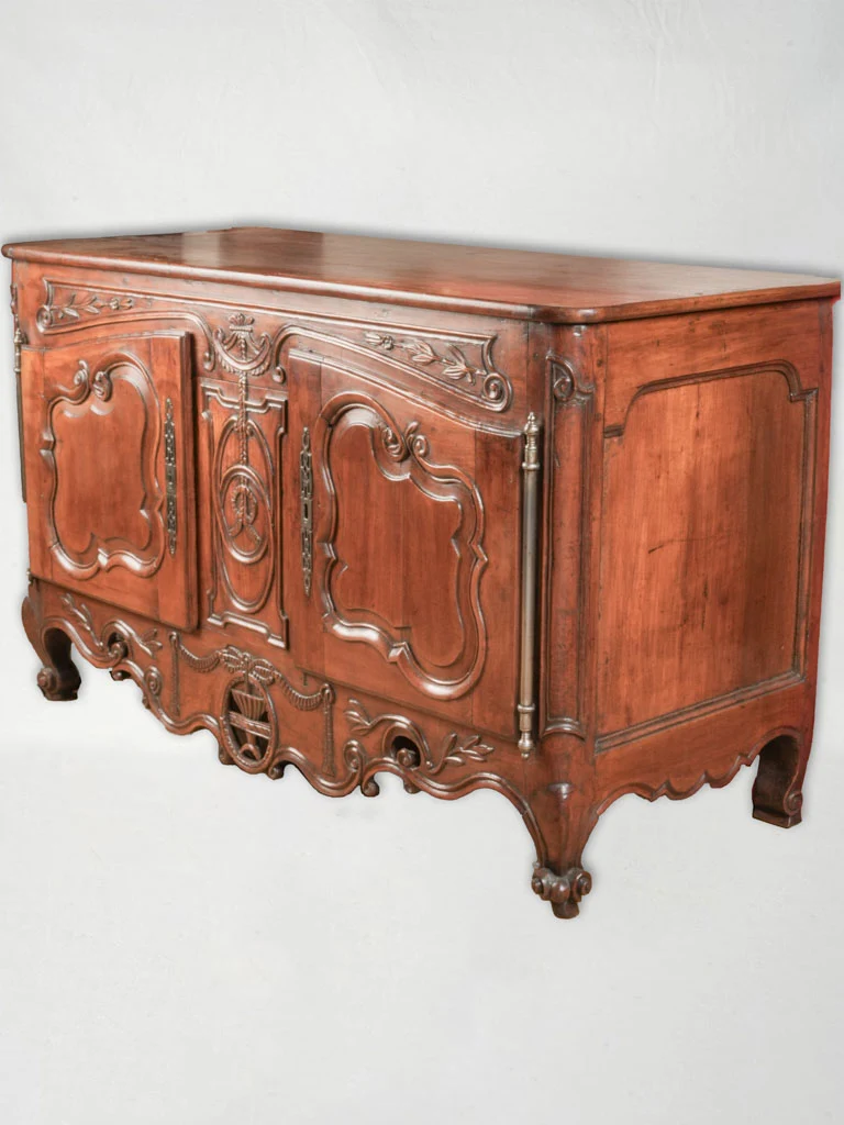 18th-Century Provençal Walnut and Cherrywood Sideboard - 35¾" x 58"