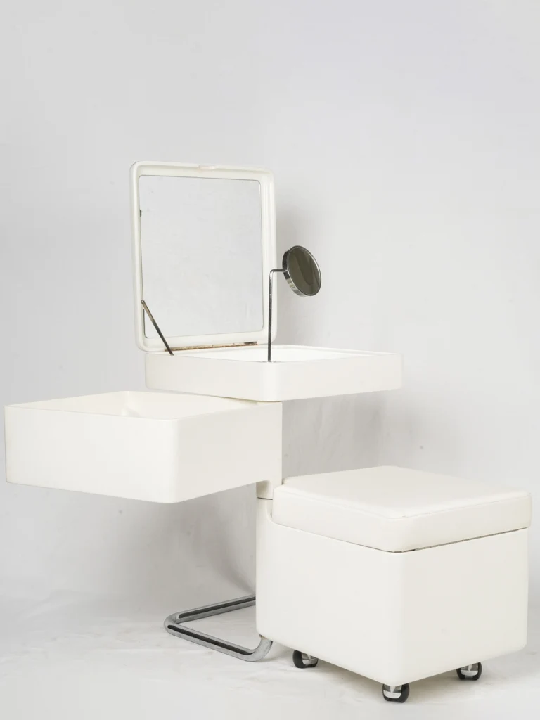 1970s Carlo Urbinati Modular Vanity unit w/ Seat