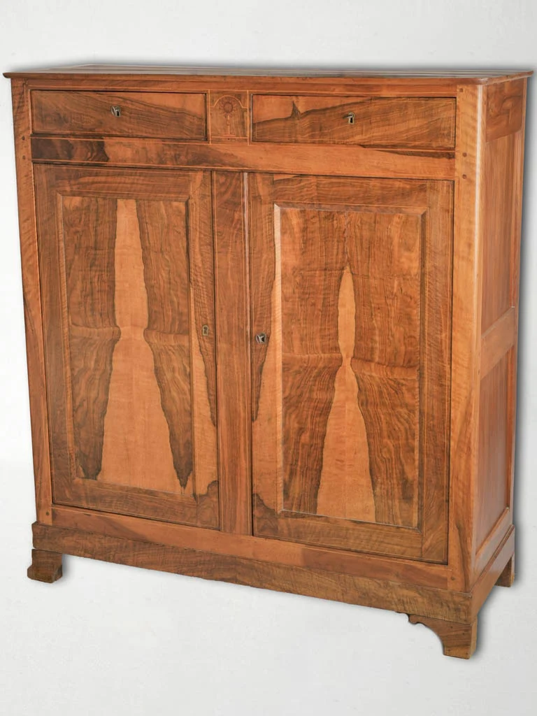 19th-Century Walnut Cabinet from a Church