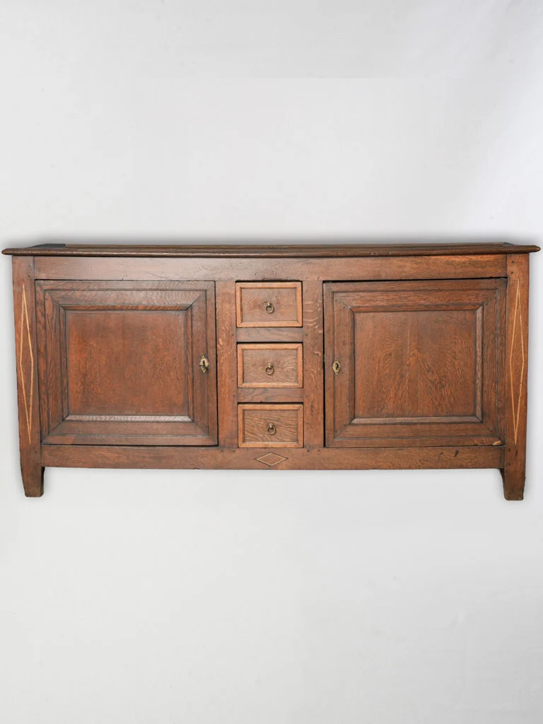 Late 19th Century French Oak Buffet - 72¾"