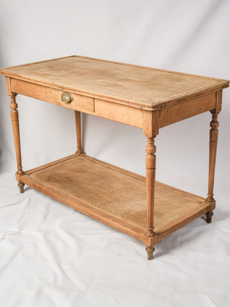Charming Compact Early 20th-Century Draper’s Table in Fir - 47¼" x 23¾"