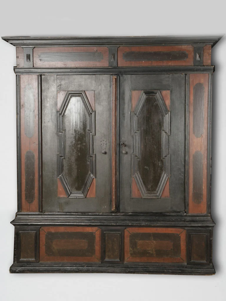 18th century wardrobe from Holland 78¾" x 69¼" x 22"