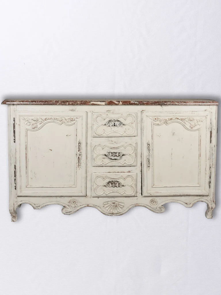 Louis XV marble buffet 66½"