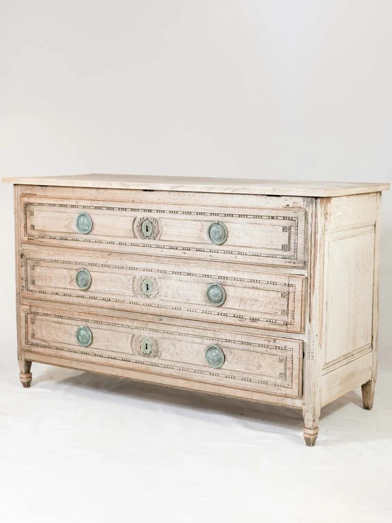 Louis XVI 18th century commode - oak 49¼"