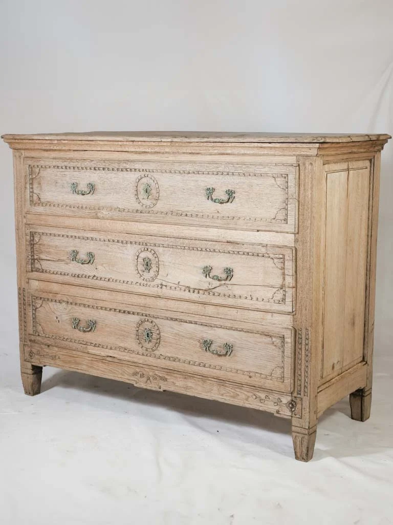 Louis XVI oak commode 18th century 49¼"