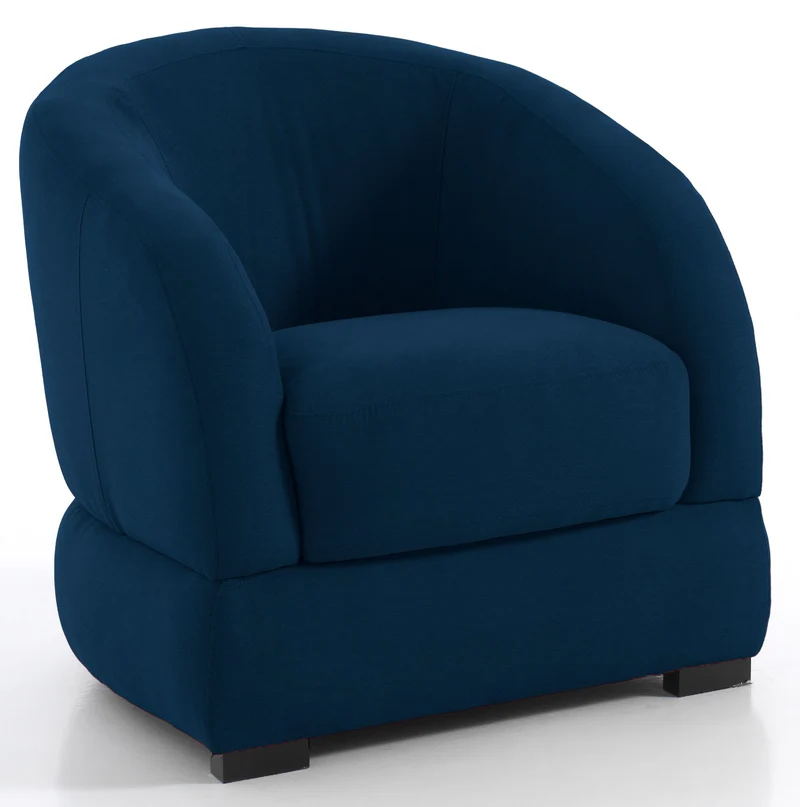 BOMBA - Fauteuil cabriolet - Velours