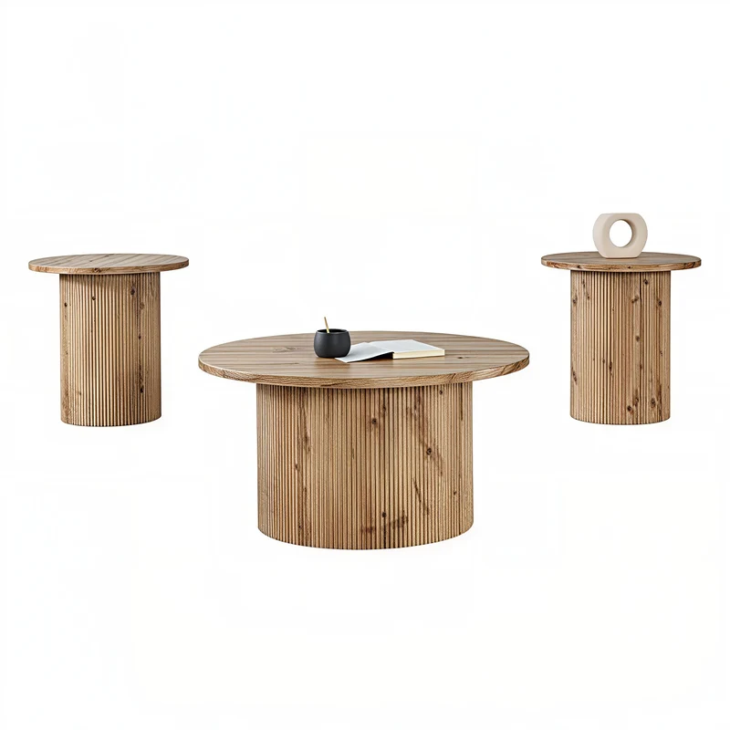 FLUVIA COLUMN™ – 3PC COFFEE TABLE SET – IF-2661