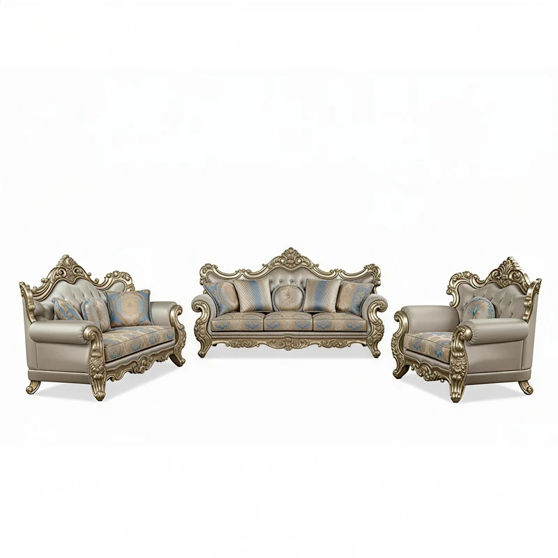 ISABELLA ROYALE™ – CLASSIC EUROPEAN LIVING ROOM SET – L1425