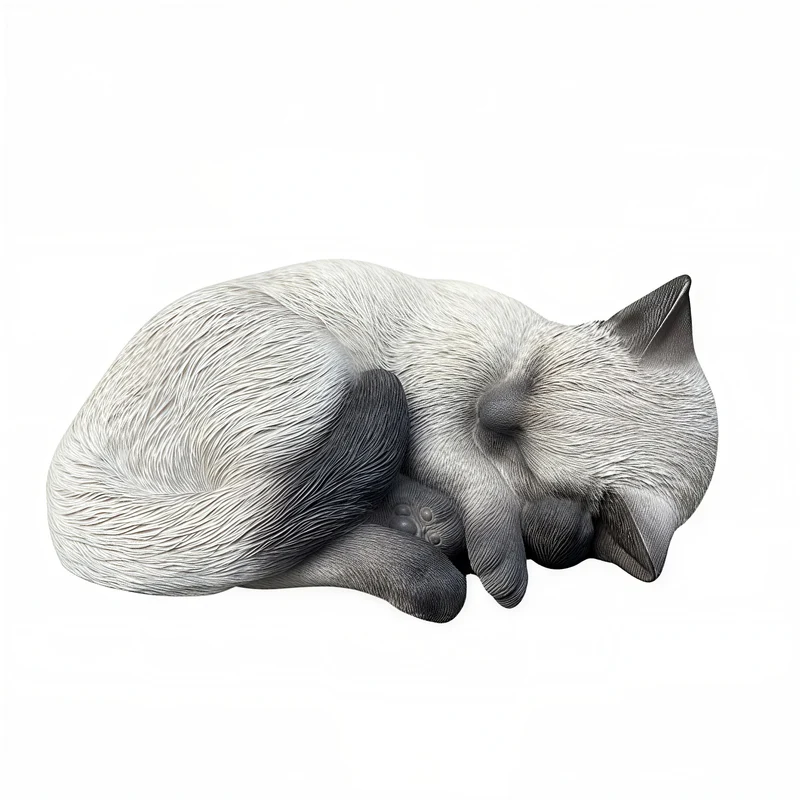 SLEEPING CAT™ – SERENE REST SCULPTURE – 87728-G