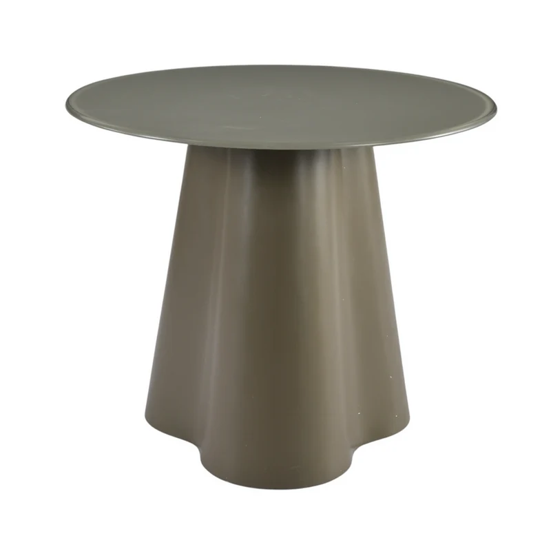Table basse D60 en verre vert mat
