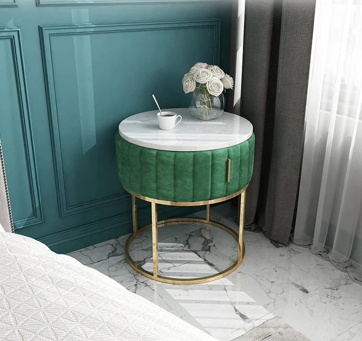Table de chevet ronde
