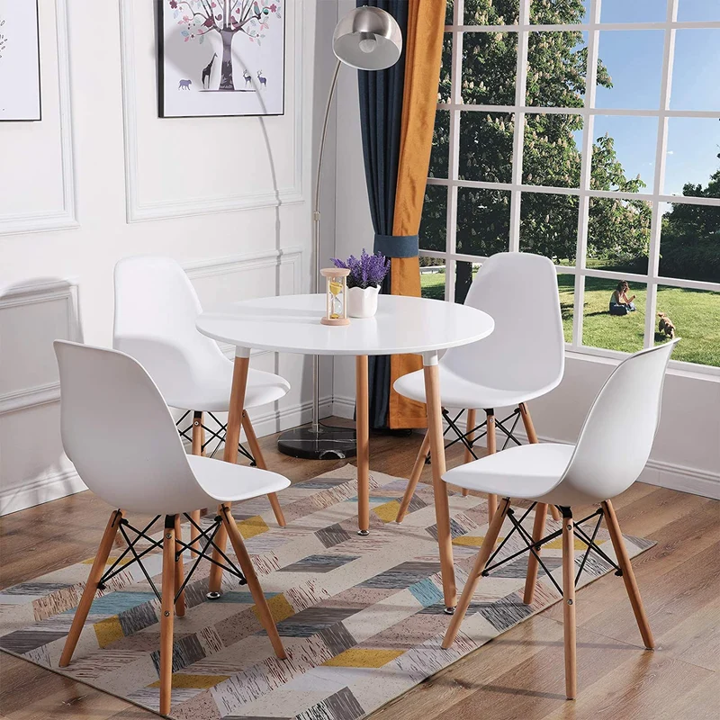Table à manger ronde Scandinave + Chaise