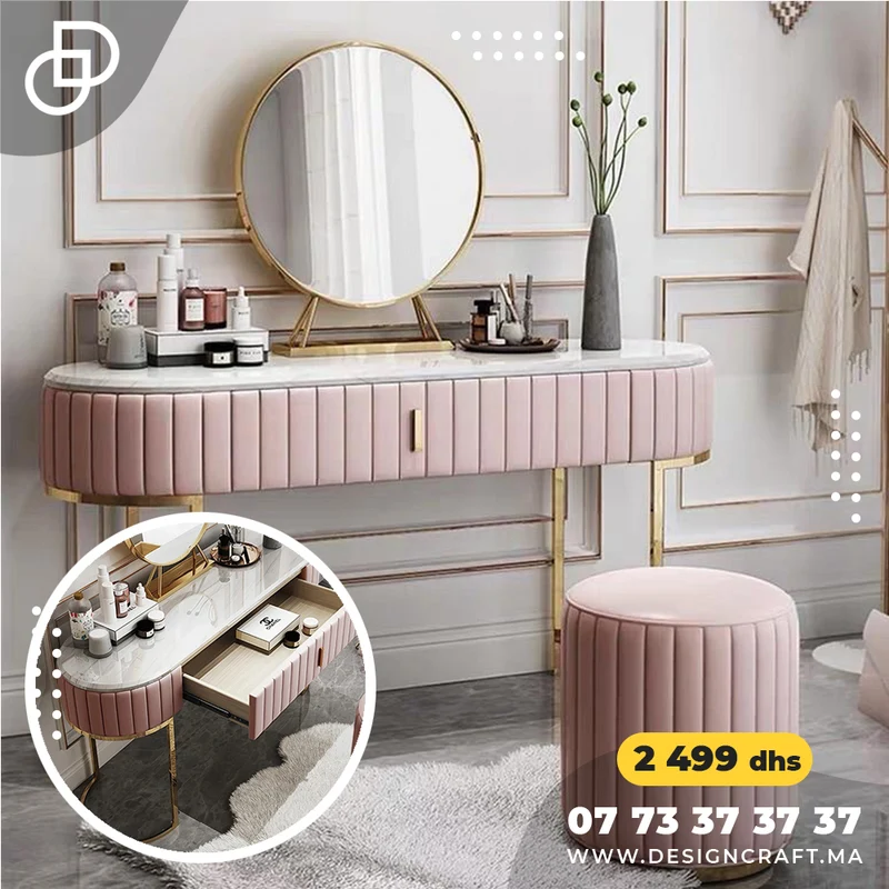 Nordik Coiffeuse + Tabouret