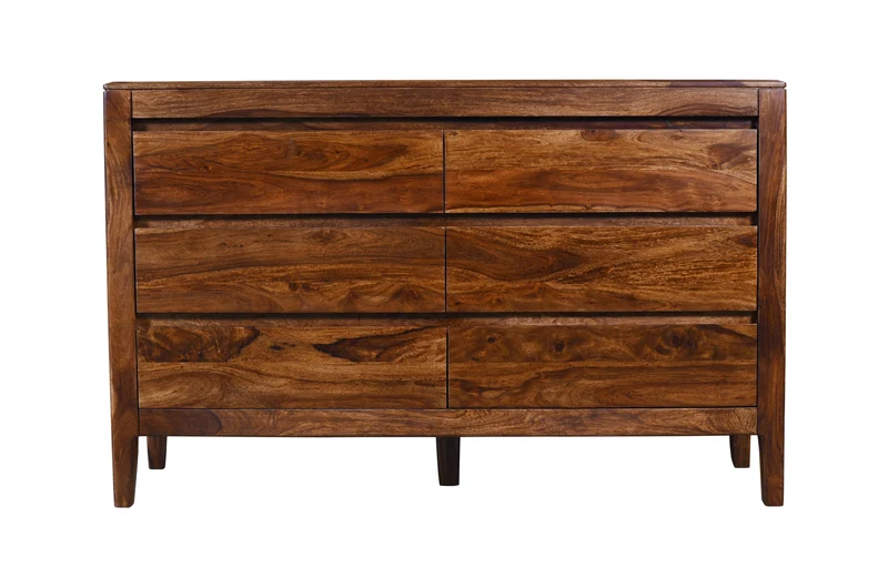 Commode Dunia – Sheesham massif brun