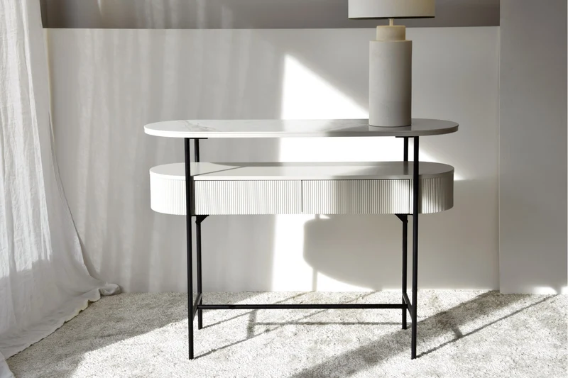 Console Céramique blanc