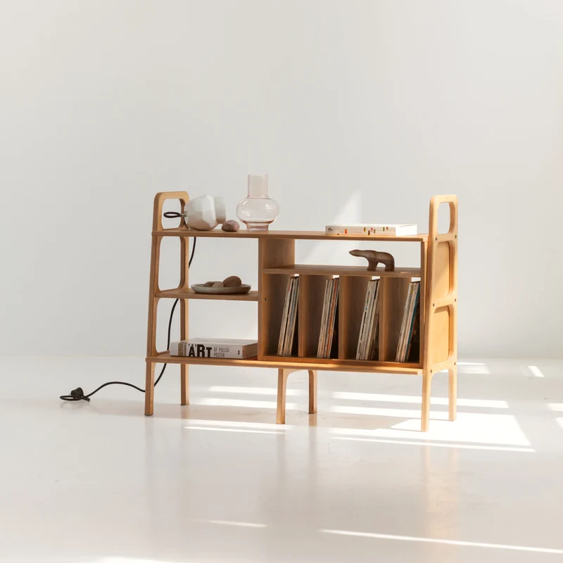 Sideboard 120 cm · Shelf + Vinyl