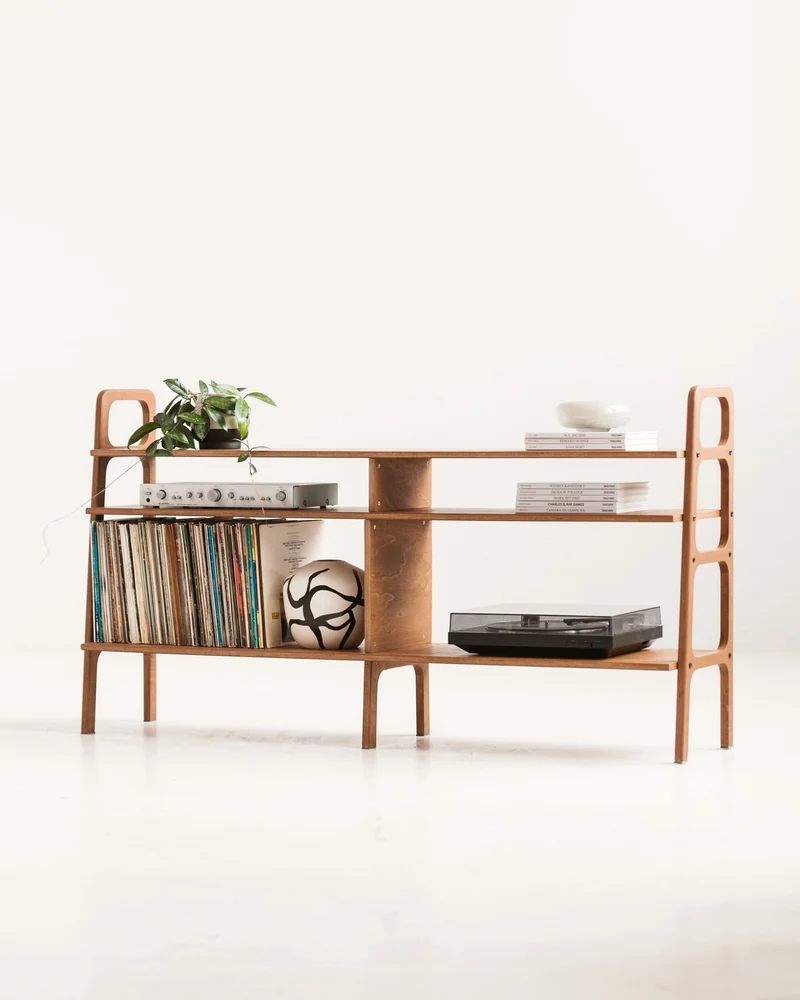 Mini Vinyl Record Console · 90 cm