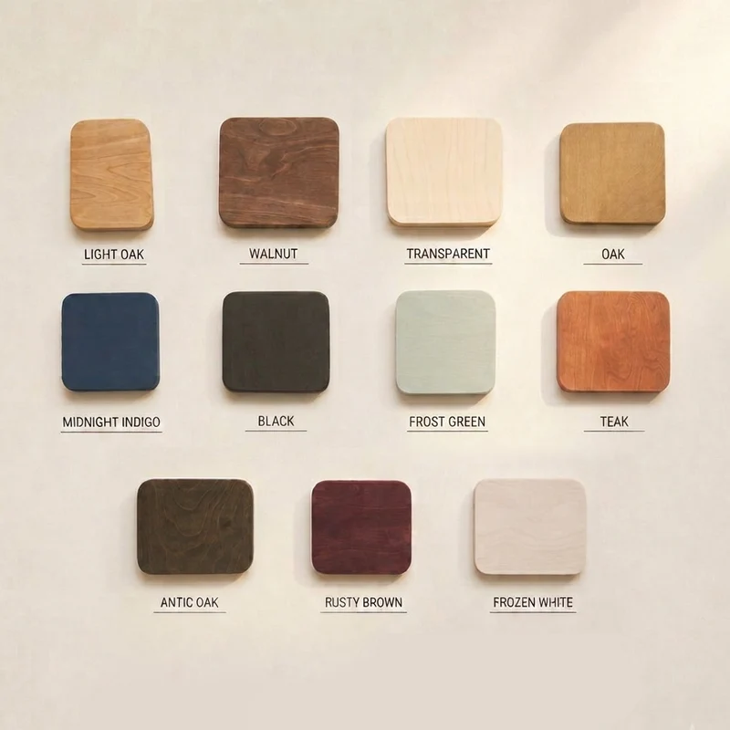 Oil color samples