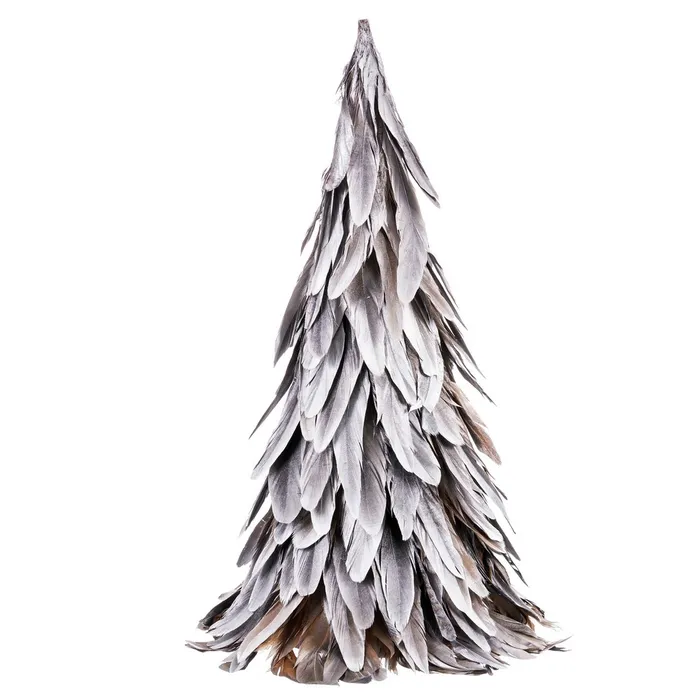 Arbre Plumes Argent M