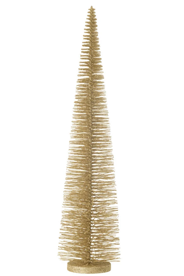 Sapin paillettes Or