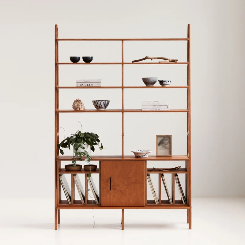 Grand Wall Unit · 143 cm · Vinyl + Cabinet + Vinyl